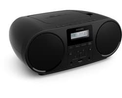 PHILIPS TAZ6000/10 CD Soundmachine - Draagbare CD-speler - DAB+ en FM-radio - Bluetooth 5.4 - USB - Auracast - Koptelefoonaansluiting