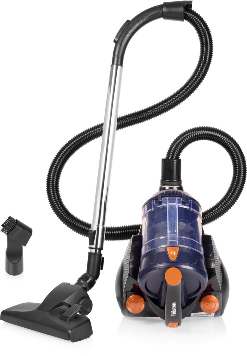 Tristar Stofzuiger SZ-4135 - Stofzuiger zonder zak - Cyclone vacuum cleaner - Geschikt voor alle oppervlakken - 9M actieradius - XXL Stofbak - Blauw — afbeelding 1