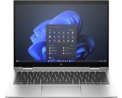 "HP Elite x360 830 G11 Intel Core Ultra 5 125U Hybride (2-in-1) 33,8 cm (13.3"") Touchscreen WUXGA 16 GB LPDDR5x-SDRAM 512 GB SSD Wi-Fi 6E (802.11ax) Windows 11 Pro AI PC Zilver"