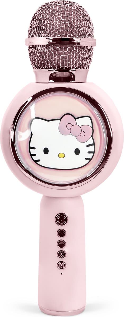 Hello Kitty - draadloze karaoke microfoon voor kinderen - oplichtend LED display - speaker - stemvervorming — afbeelding 1