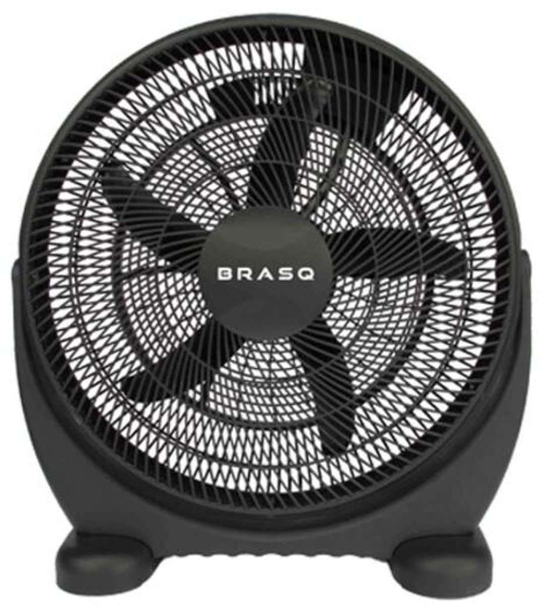 BRASQ Vloerventilator - 50 cm - Zwart - 3 snelheden - Ventilator Staand - Verstelbaar - 90 Watt — afbeelding 1