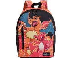 Pokémon - Rugzak – Charmander & Charizard Evolution – 42 cm – ergonomisch met laptopvak