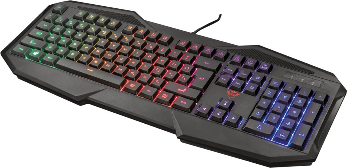 Trust Avonn GXT 830-RW - Bedraad Gaming Toetsenbord - Duits - QWERTZ — afbeelding 1