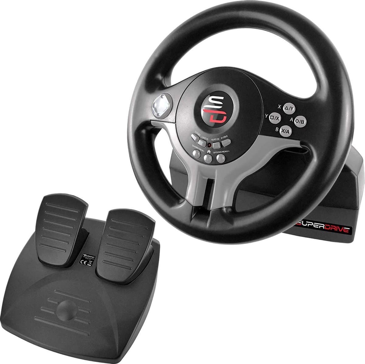 Subsonic Superdrive SV200 - Game Stuurwiel - Losse Pedalen - Switch, PS4, Xbox One & PC — afbeelding 1