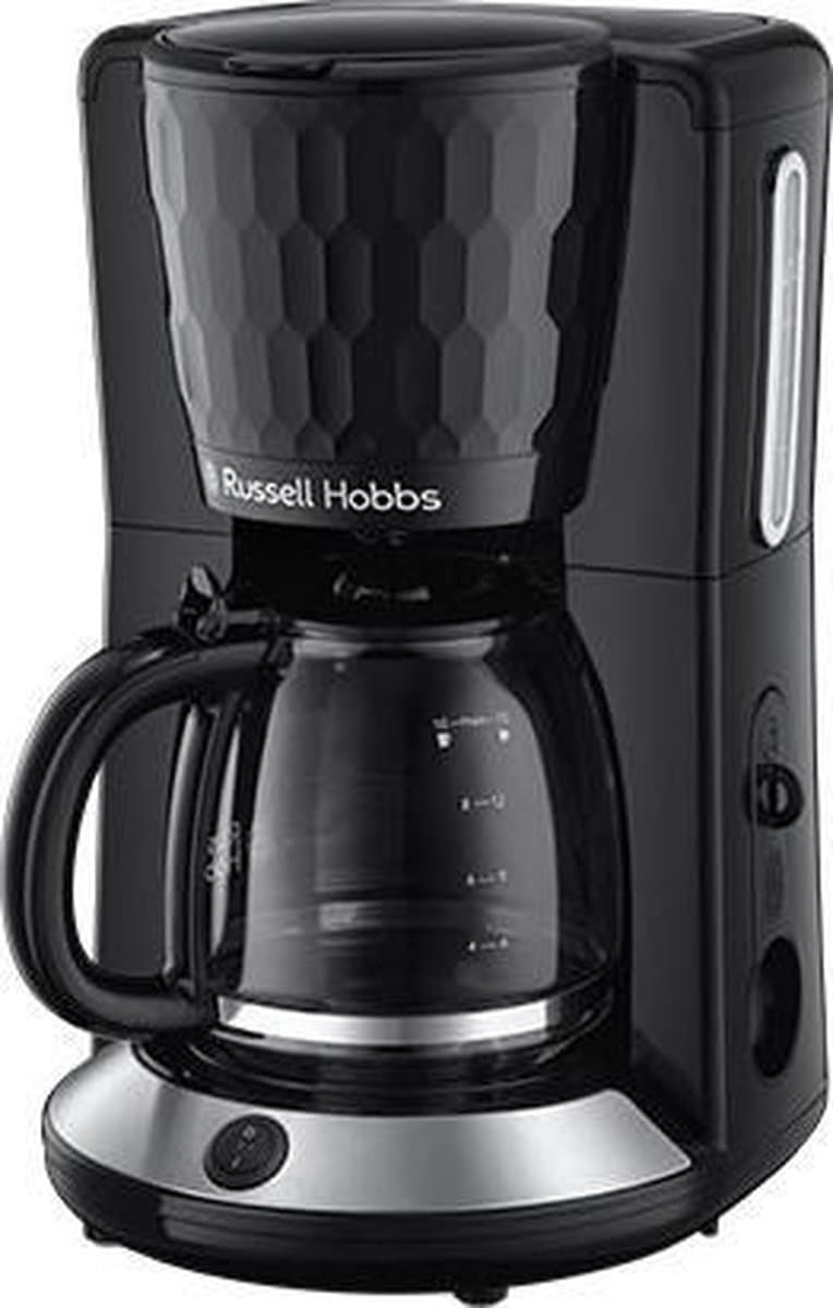 Russell Hobbs Honeycomb Black Coffee Maker Handmatig Filterkoffiezetapparaat 1,2 l — afbeelding 1
