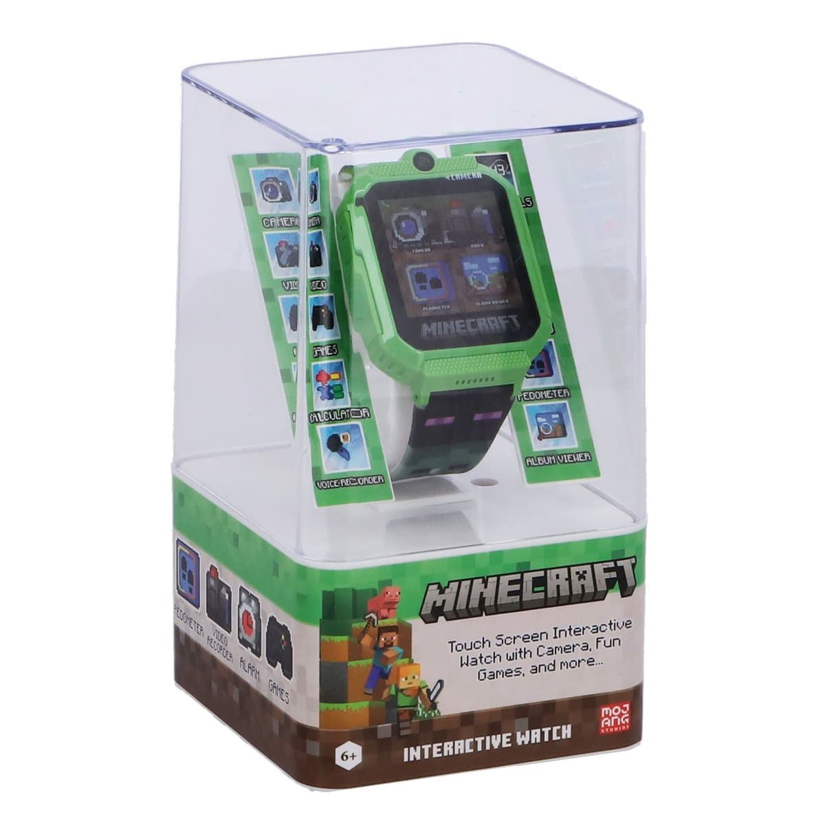Accutime horloge smartwatch Minecraft met 26 games voor kinderen. — afbeelding 1