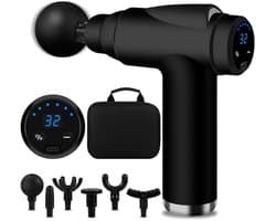RWB® Massage Pistool - Massagepistool - Massage Gun - 32 Snelheden - 6 Massagekoppen