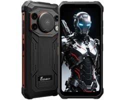 FOSSiBOT F110 Pro 5G robuuste smartphone, 20 GB RAM + 128 GB ROM, 6,745 inch HD+ scherm, 10000 mAh batterij, 50 MP AI-camera, NFC & vingerafdruk & gezichtsontgrendeling - Oranje