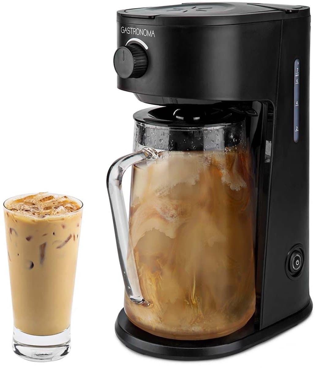 Gastronoma IJskoffie en IJsthee maker - 2.5L - IJskoffie machine - 18100004 - Zwart — afbeelding 1