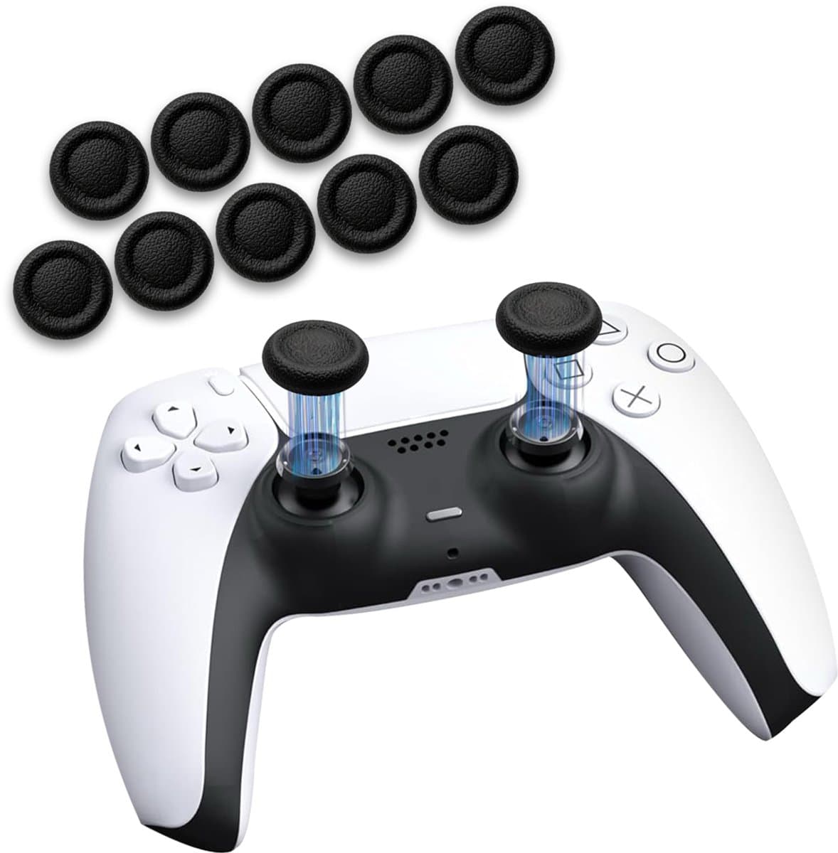 ProFPS 10x Joystick Caps PS4/PS5/EDGE – Grips voor Versleten Sticks — afbeelding 1