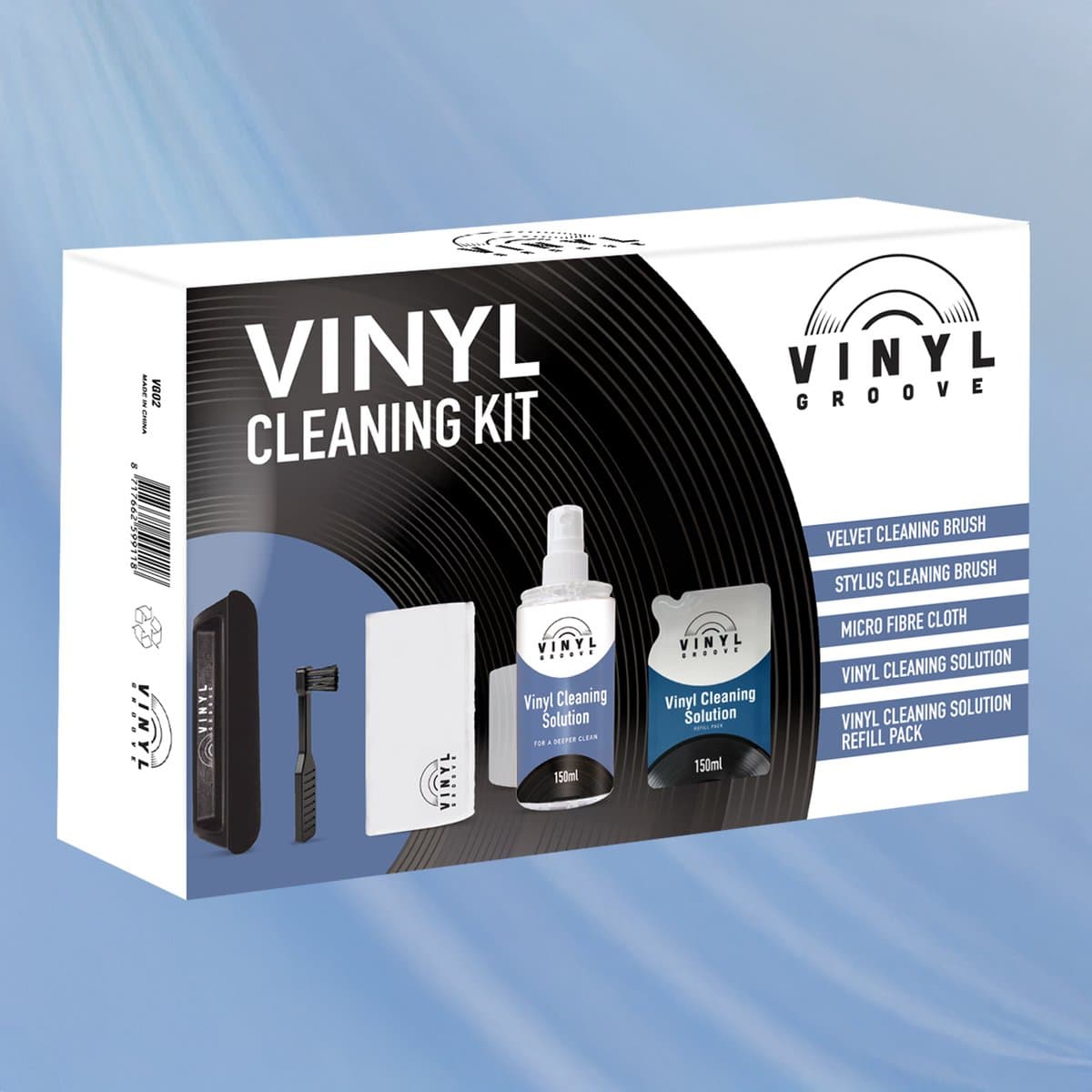 Vinyl Groove - Vinyl Record Cleaning Kit — afbeelding 1