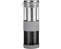 Draagbare koudeinfusiekoffiemachine, 800 ml capaciteit, thermische isolatieglazen koudekoffiemachines, karafs