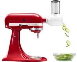 KitchenAid 5КСМ125ЕЕР+5КСМВСА keukenmachine 300 W 4,83 l Rood