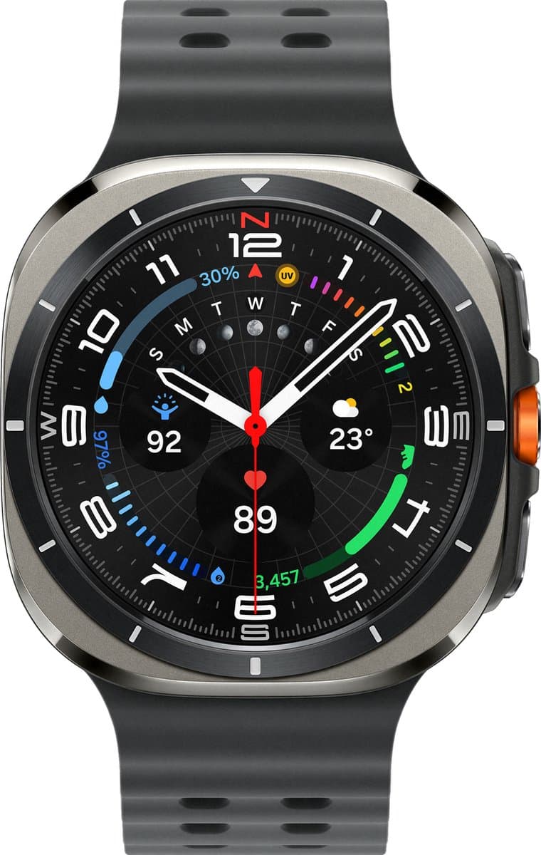 Samsung Galaxy Watch Ultra - smartwatch - 47mm - LTE - Titanium Zilverkleurig — afbeelding 1