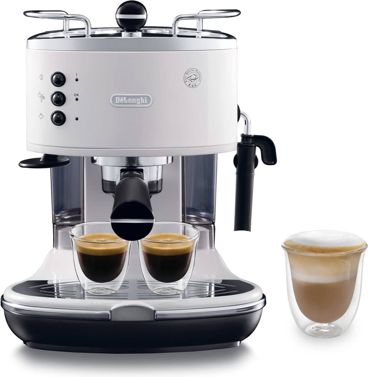 DeLonghi 311.W - Pistonmachine - Wit — afbeelding 1