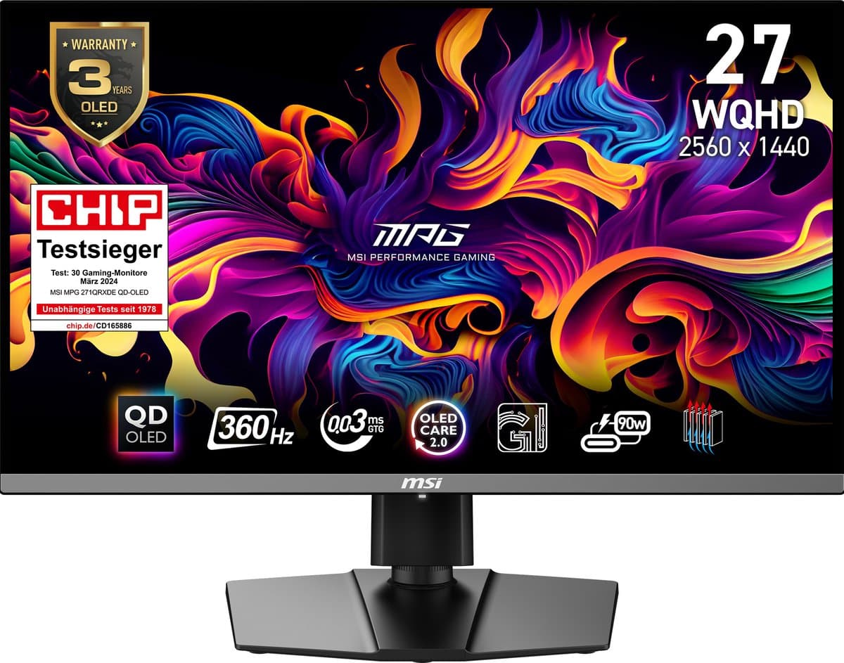 MPG 271QRXDE QD-OLED computer monitor — afbeelding 1