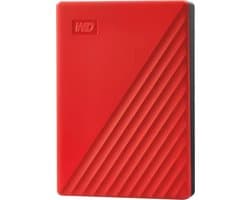 Western Digital My Passport - Externe Harde Schijf - 6 TB - Rood