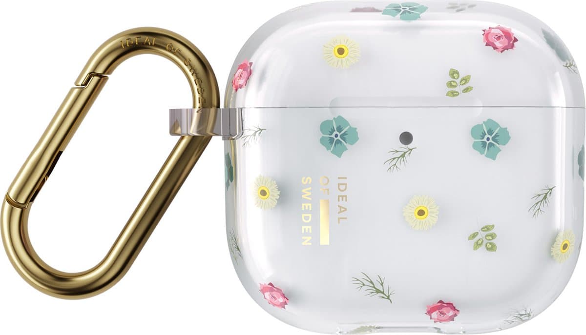 iDeal of Sweden Clear Case voor de Apple Airpods 4 - Petite Floral — afbeelding 1