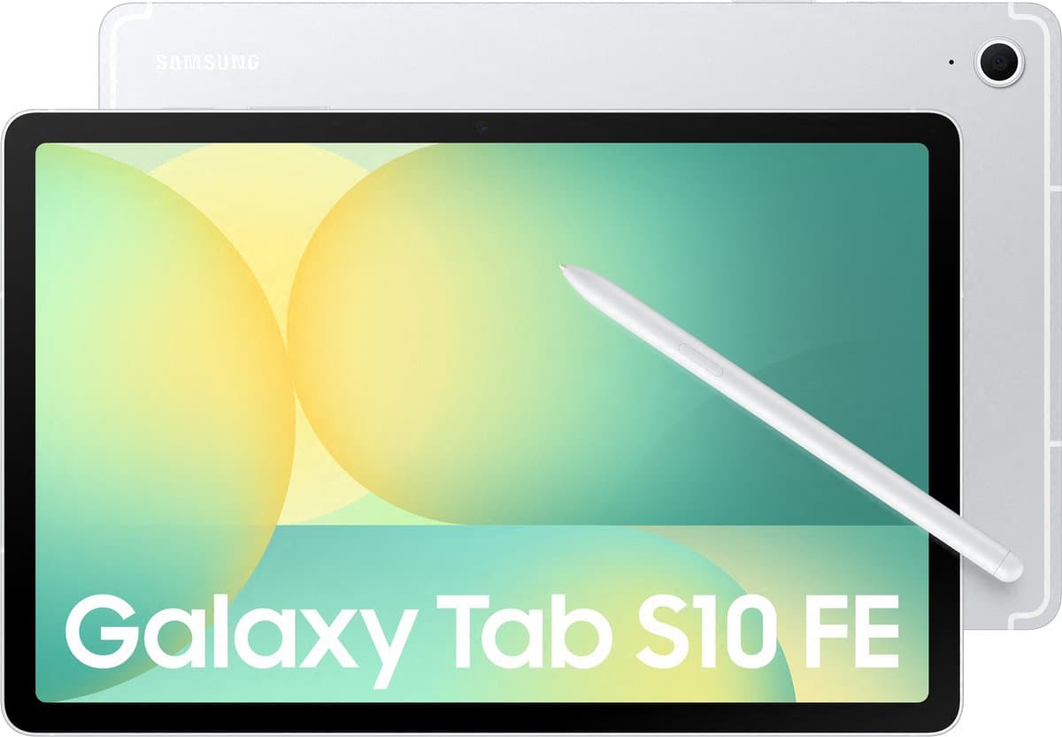 Samsung Galaxy Tab S10 FE - Wifi - 128GB - Silver — afbeelding 1