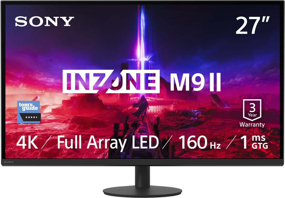 Sony Inzone M9 II – 27 inch - 4K Ultra HD – 160 Hz - Gaming Monitor — afbeelding 1