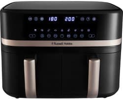 Russell Hobbs Satisfry Dual Basket 9L Airfryer - Heteluchtfriteuse - 27680-56