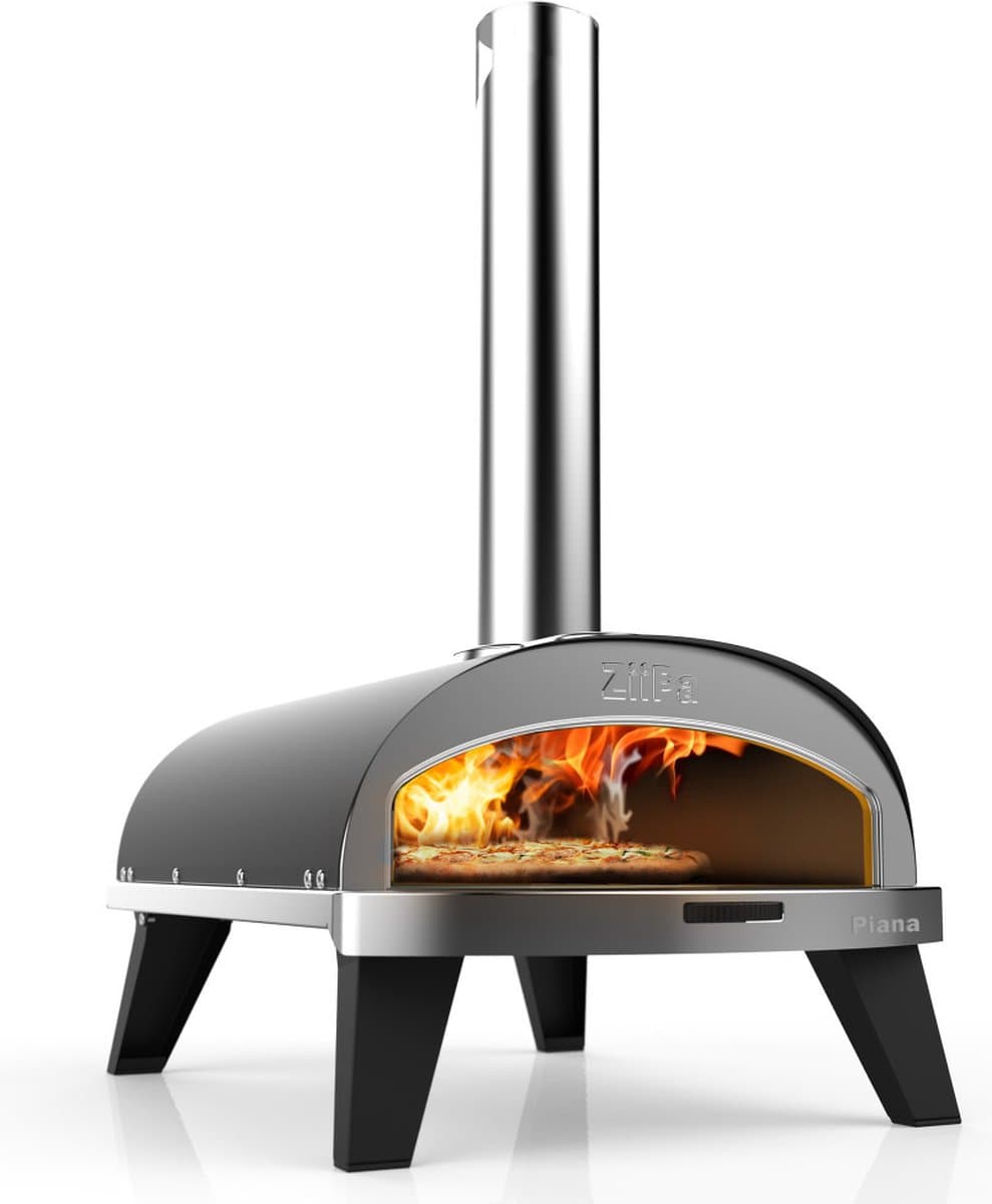 ZiiPa Pizza oven - 40 x 73- 72,5cm - antraciet — afbeelding 1