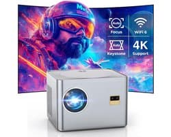 Mini beamer - Projector - Beamerscherm - Projectiescherm - Outdoor & Indoor Projector -