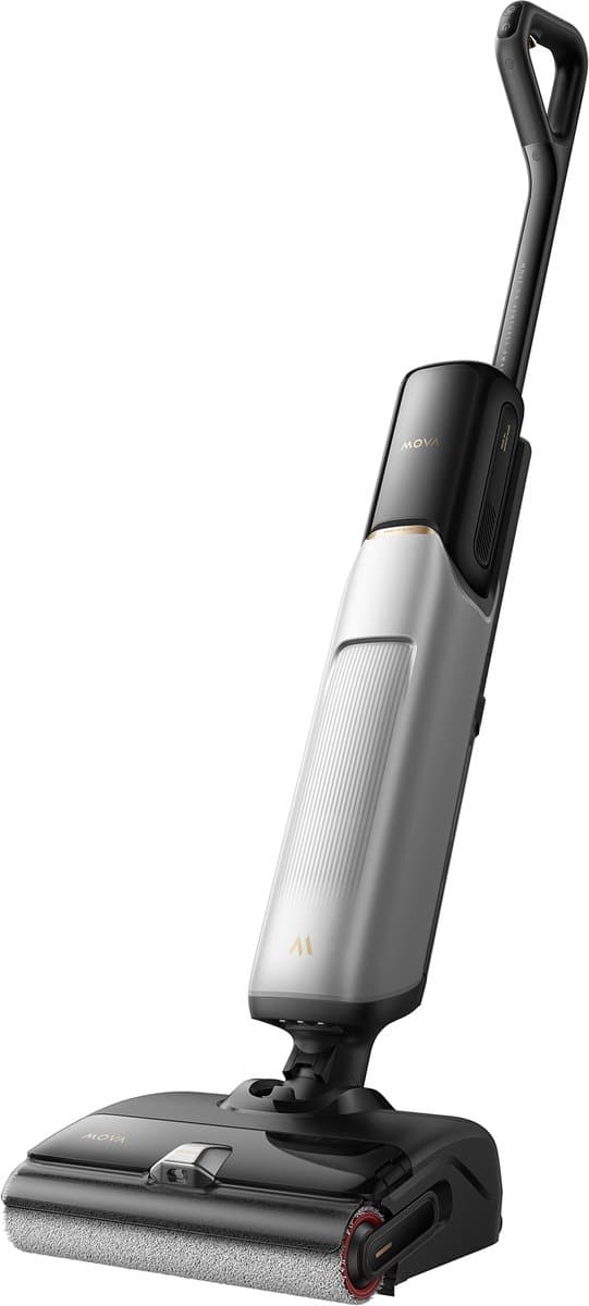 MOVA X4 Pro - Draadloze Steelstofzuiger met Dweil - 20.000 Pa Zuigkracht - 80 °C Dweilfunctie - 100 °C Borstelreiniging - Automatisch Drogen - 45 min Looptijd — afbeelding 1