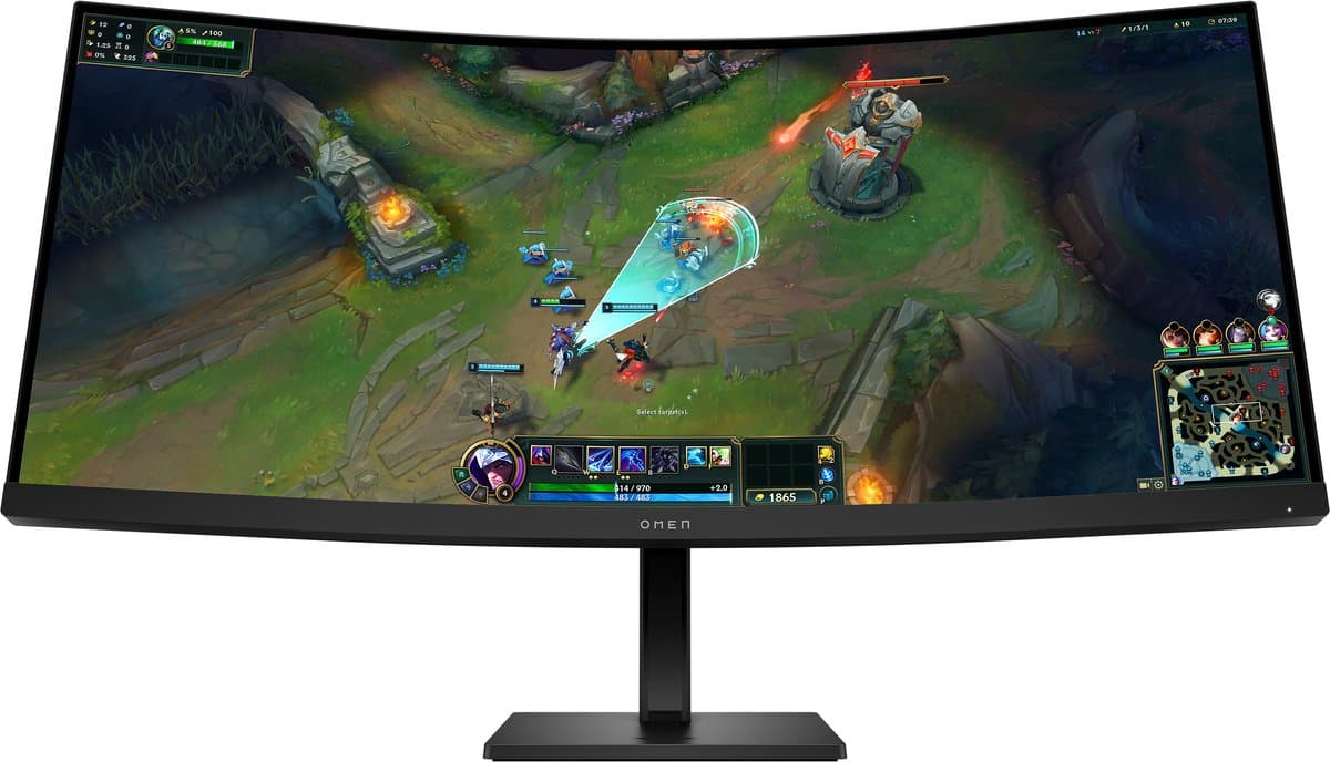 HP - AV4C1E9 - Computermonitor — afbeelding 1