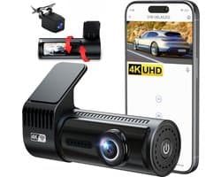Dashcam - Daschcams - Auto - Camera - Vooruit - Achteruit - Video - Autobeveiliging - Parkeerbeveiliging - Recording - Dag en Nacht - Schadepreventie