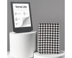 PocketBook Verse Lite e-reader – 6 inch – 8 GB + Zwart/wit geruit hoesje – voordeelbundel