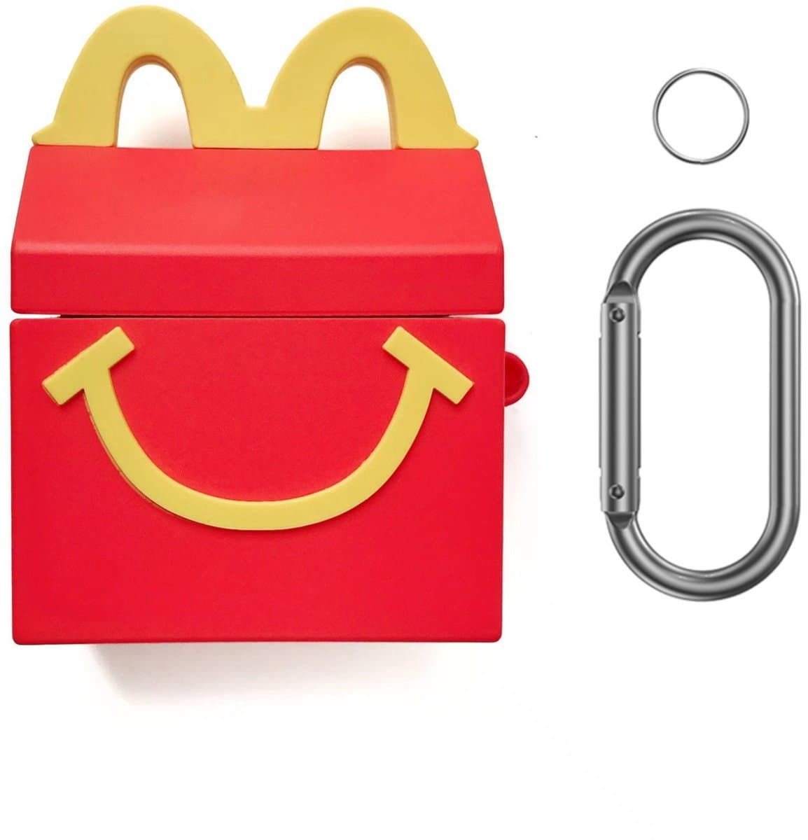 okido - Hoesje geschikt voor Airpods 4 - McDonald's siliconen case voor Airpods - Case geschikt voor Apple AirPods 4 - Airpods hoes — afbeelding 1