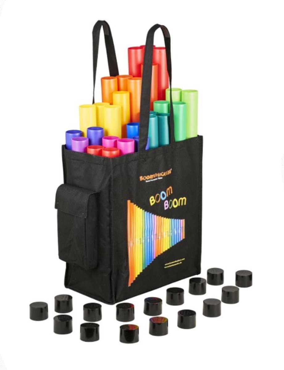 Boomwhackers Basic School Set SET04 incl. Bag - Hand percussie voor kinderen — afbeelding 1