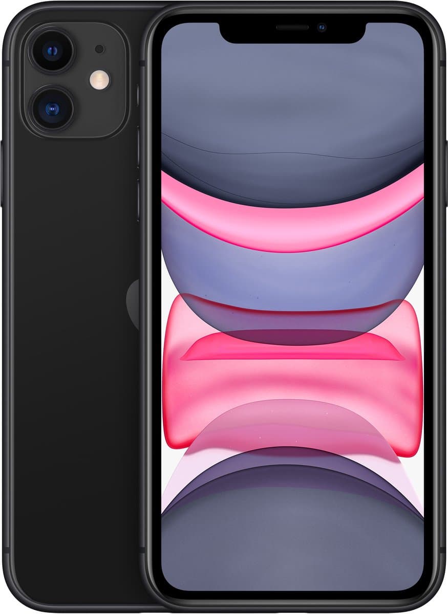 Apple iPhone 11 - 128GB - Zwart — afbeelding 1