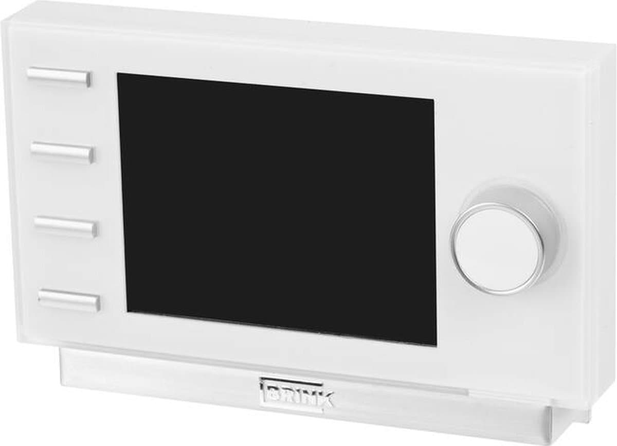 Brink Air Control bediening + klokthermostaat (wit) — afbeelding 1
