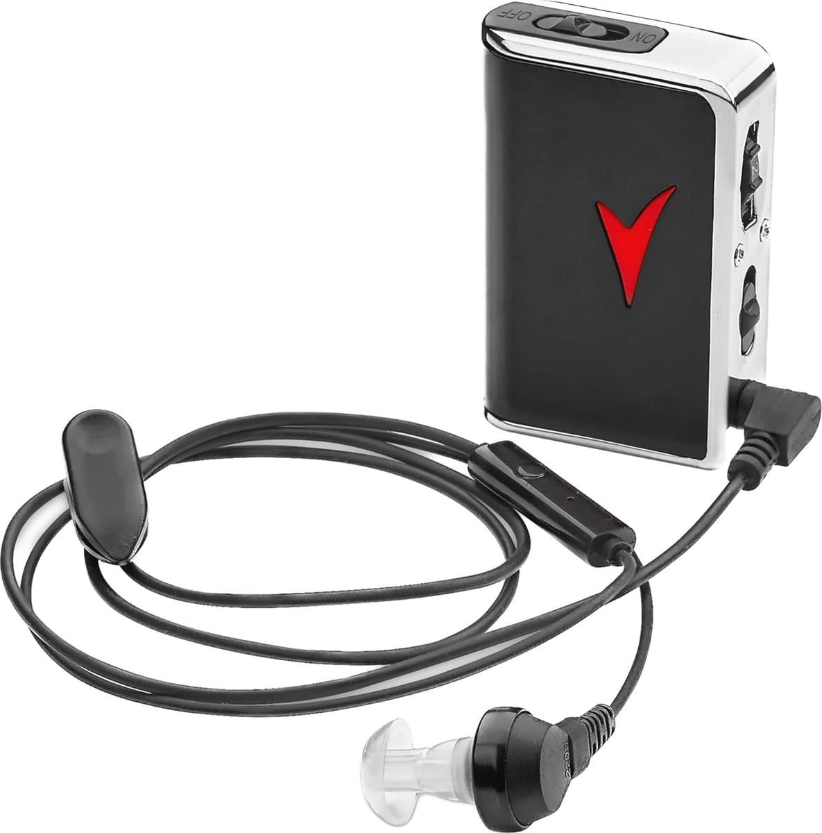 Geluidsversterker voor Persoonlijk Gebruik - Audiotoestel met 50dB Versterking en 100 Voet Bereik — afbeelding 1