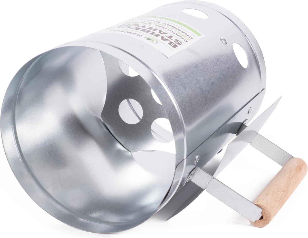 BBQ Collection Houtskoolstarter - Metaal - 27x16cm — afbeelding 1