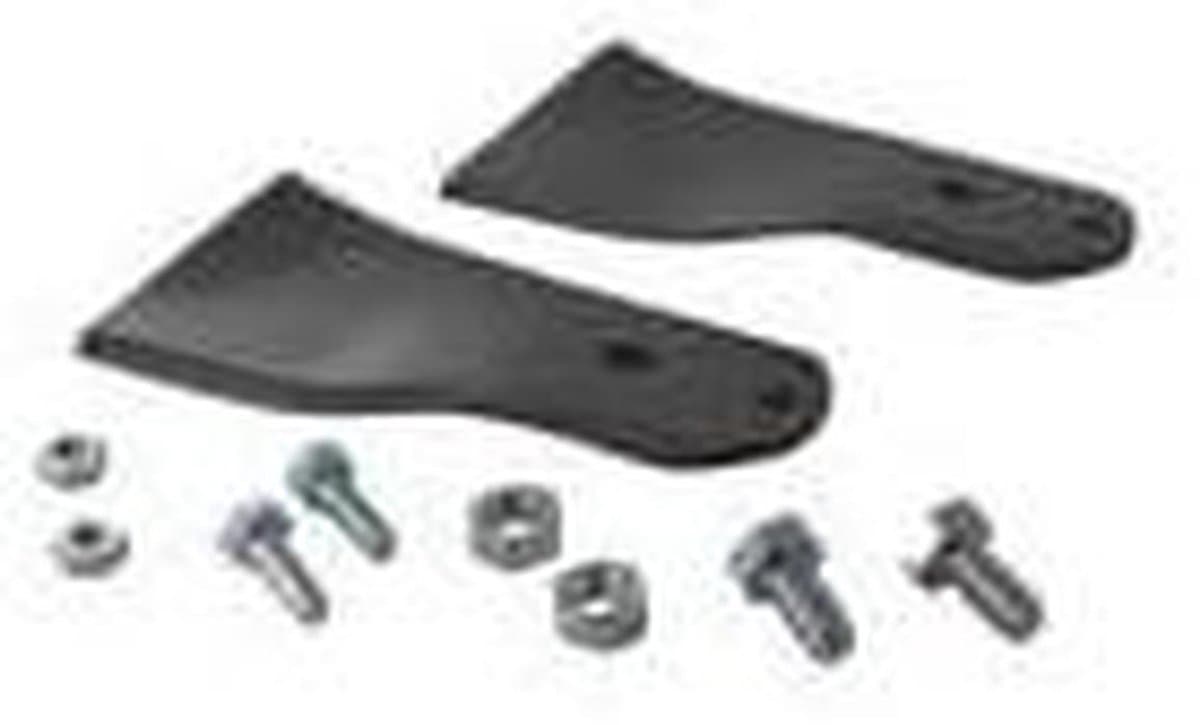 Grasmaaier messen - Reserveonderdelen - Gazononderhoud - Set van twee - 122 cm lengte - Metaal — afbeelding 1
