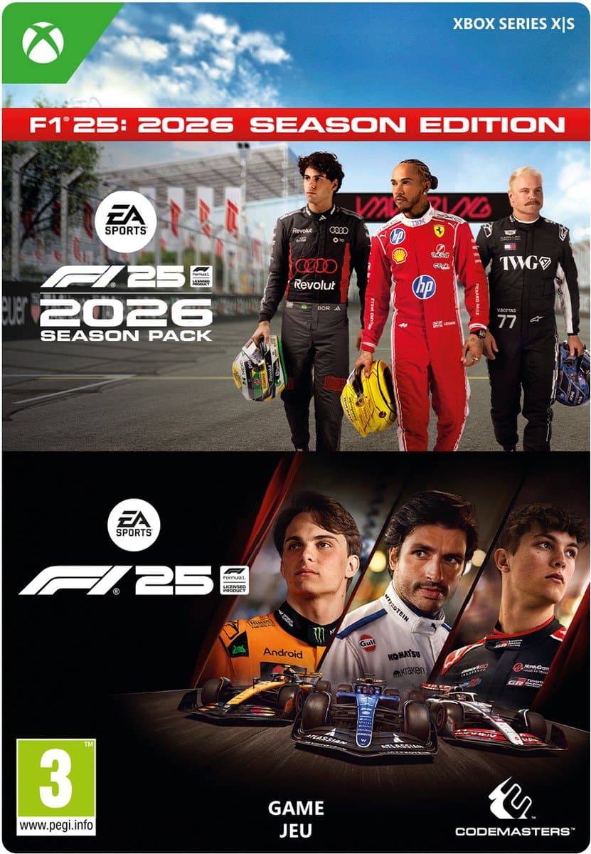 EA Sports F1 25 - 2026 Season Edition - Xbox Series X|S Download — afbeelding 1