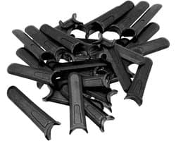 Dailygoods- Grasmaaierbladen 100 Stuks - Stevig/Duurzaam - Hoge Snijefficiëntie - Flexibel Snijden - Eenvoudig te Installeren - Hoogwaardig Kunststof - Maaibladen