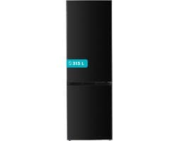 Tomado TCR1850B - Koel-vriescombinatie - 315 liter - Energieklasse C - Supervriezen - Zwart