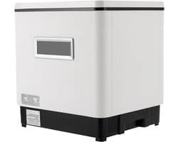 Mini vaatwasser - Tafelmodel apparaat - Servies reinigen - 70 graden hitte - 60 liter - Wit