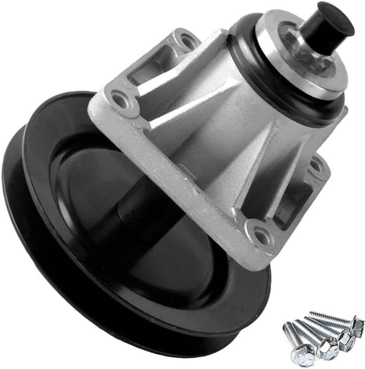 Grasmaaier Spindelset - Reserveonderdeel Metaal - Gazon Onderhoud - Complete Set Inclusief Schroeven - Standaard Afmetingen — afbeelding 1