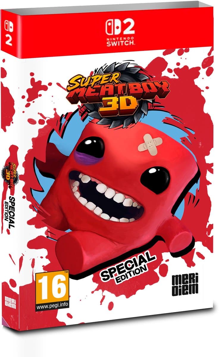 Super Meat Boy 3D - Special Edition - Nintendo Switch 2 — afbeelding 1