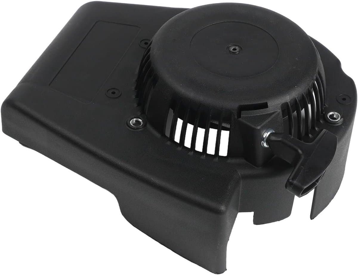 Terugslagstarter Grasmaaier - Trekstarter Motor Starter - Motor Starten - Robuuste Buitenconstructie - 23 x 23 x 10 cm - Zwart — afbeelding 1