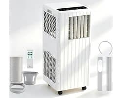 Mobiele Airco - Airco Ventilator - Ruimte Koelen - 3-in-1 Functionaliteit - 15 m² - Wit