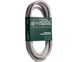 Grasmaaier Dek Riem - Maaier Riem Dek - Gazon Onderhoud - Aramide Koord Versterkt - 5/8" x 150" - Zilver