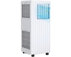 DIMICO - Mobiele Airco 9000 BTU - Verrijdbare Airconditioner met Slang en Afstandsbediening - 3 in 1 - Voor 25m2 tot 75m3