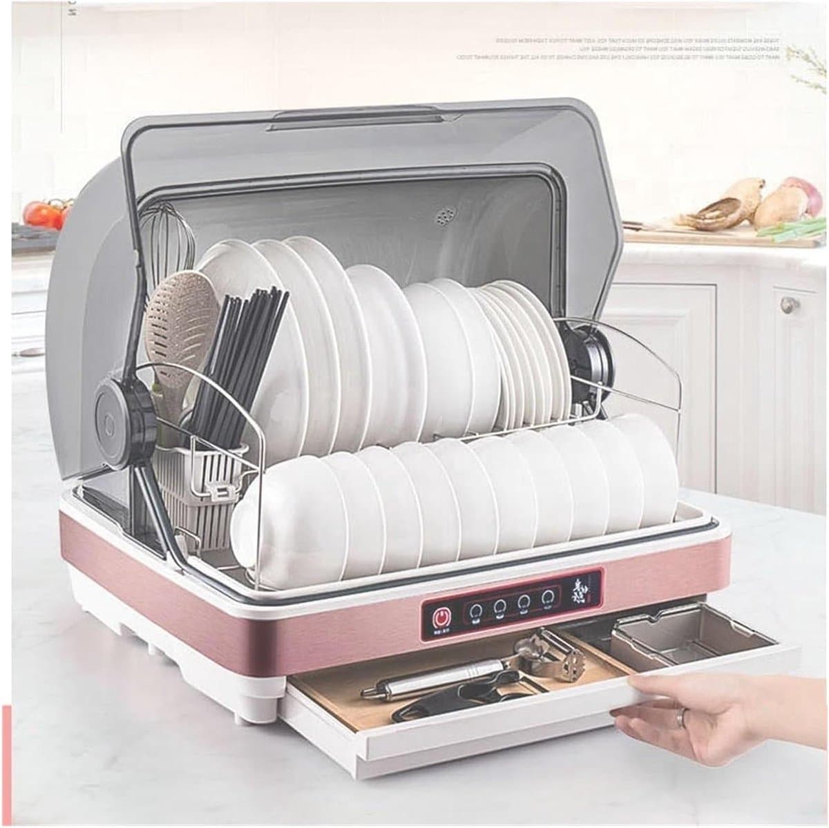 Vaatwasser - Afwasmachine - Keuken Schoonmaken - UV Sterilisatie - Compact - Zilver — afbeelding 1