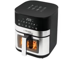 Esperanza Vetvrije Friteuse/Airfriteuse 5L Voor Een Fit Dieet In De Keuken